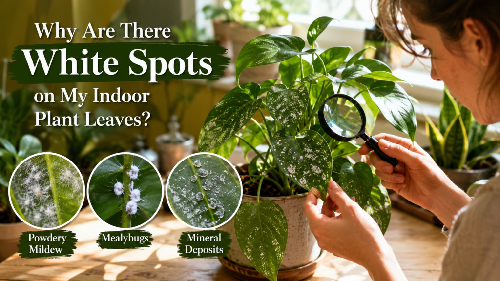 Why Are There White Spots on My Indoor Plant Leaves? 5 Crucial Fixes to Avoid Plant Death