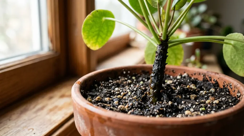 Why Is My Indoor Plant Stem Turning Black? (6 Easy Fixes)