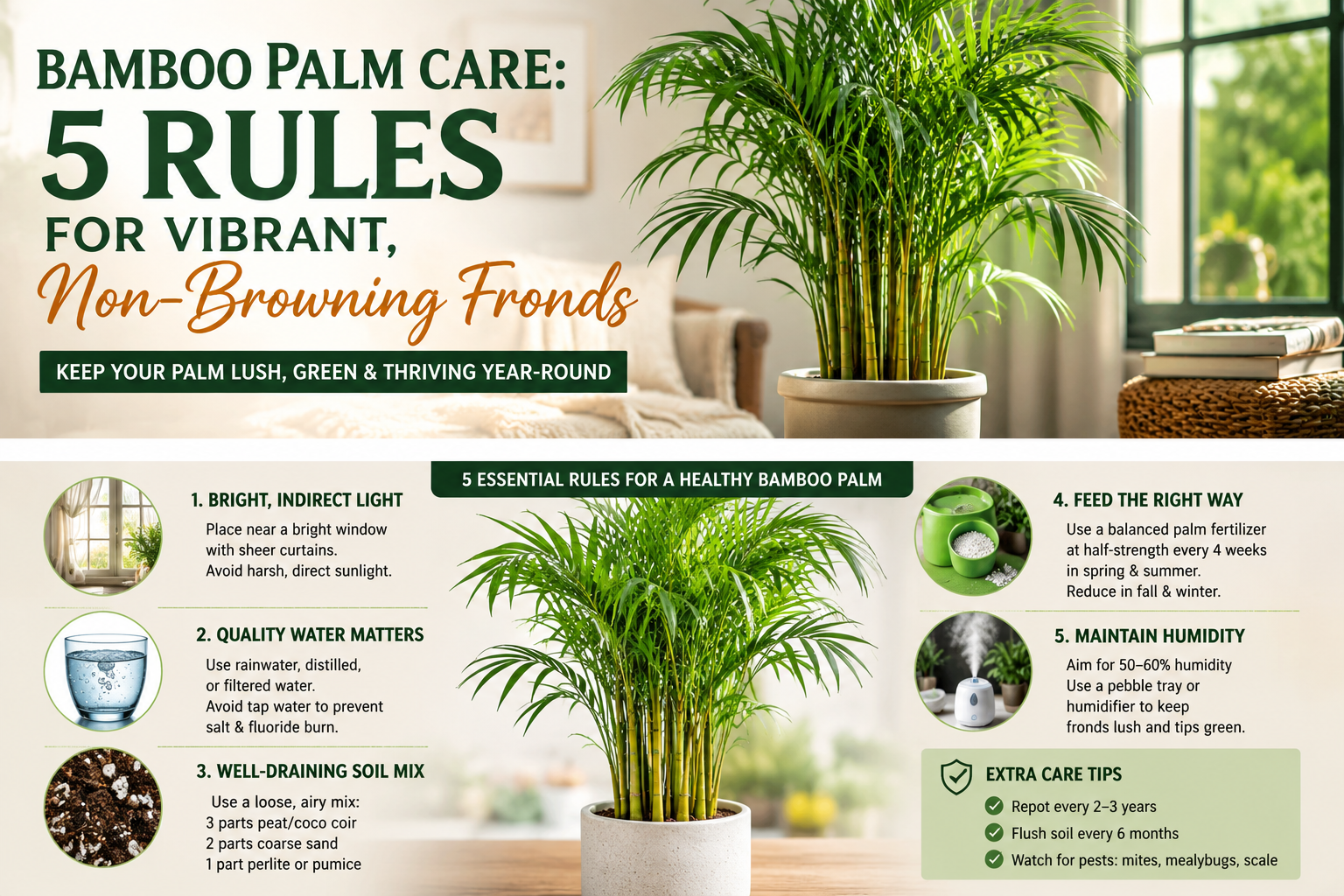Bamboo Palm Care