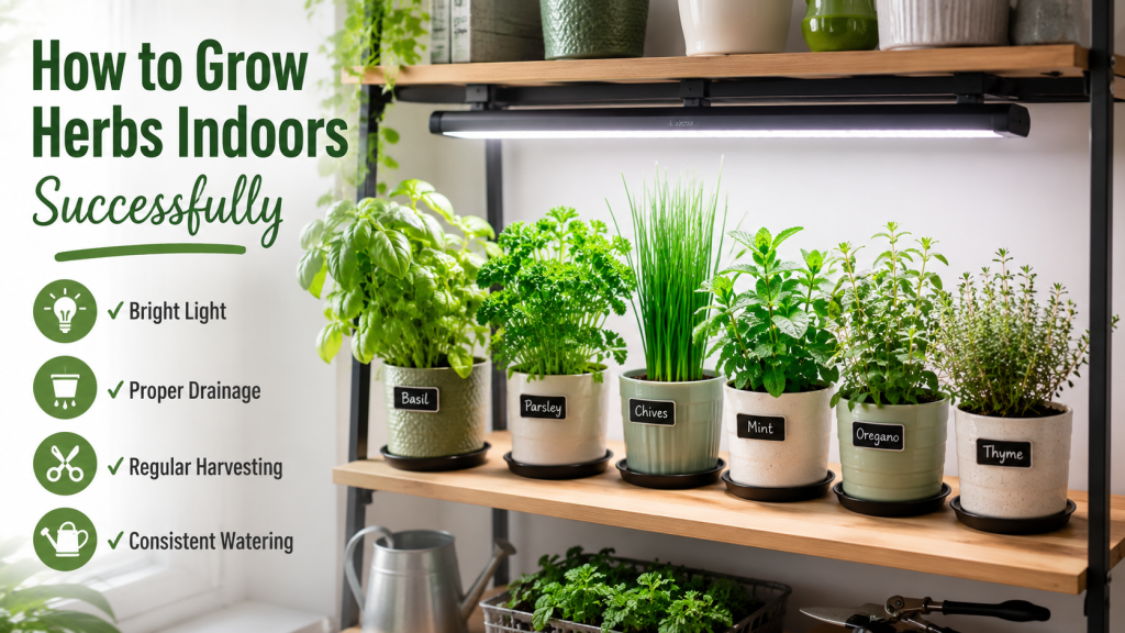 Best Herbs to Grow Indoors