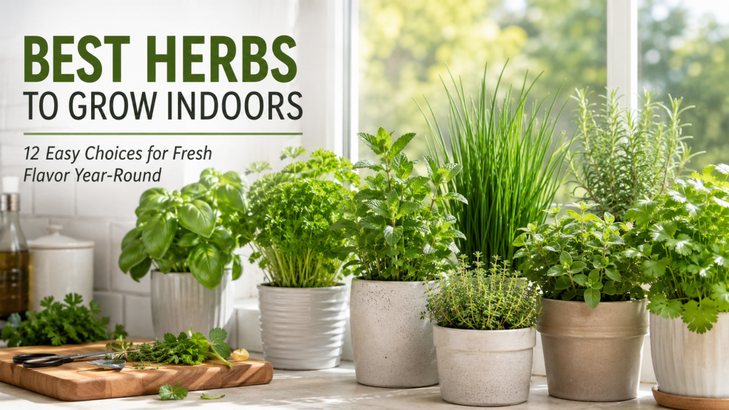 Best Herbs to Grow Indoors