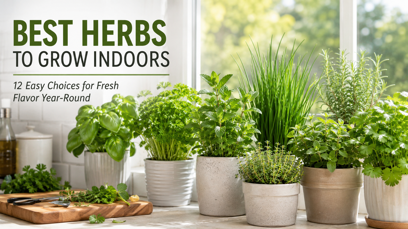 Best Herbs to Grow Indoors