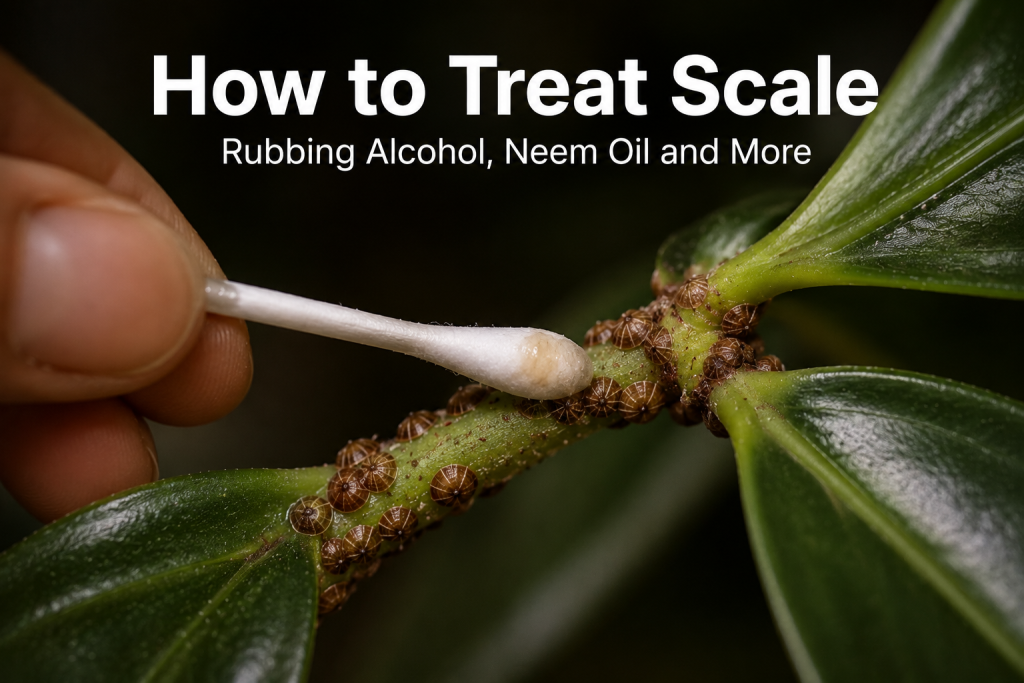 Scale Infestation on Plants