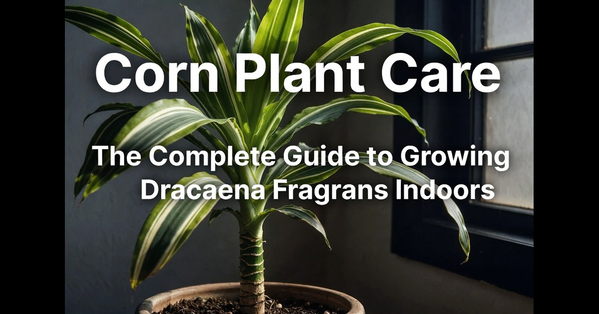 Corn Plant Care
